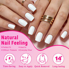 AddFavor nail surface close-up showing glossy finish and smooth curve for natural look