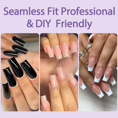 AddFavor close-up of nail texture showing glossy finish and chip resistance