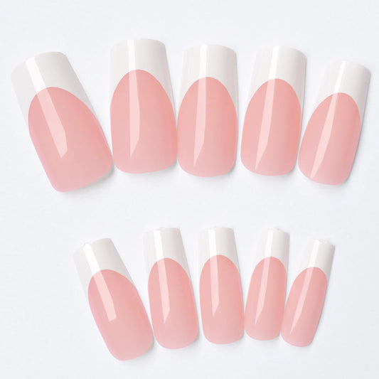 AddFavor close-up of nail tip texture and glossy finish for salon-like shine