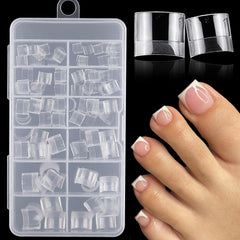 AddFavor front packaging clear box showing 240 toes for easy selection and storage
