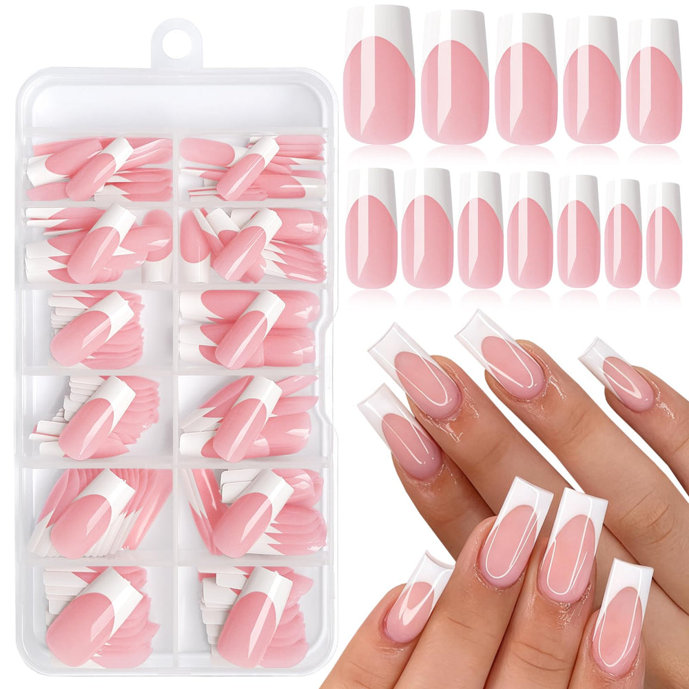 AddFavor front packaging view showing full French tip kit and convenience