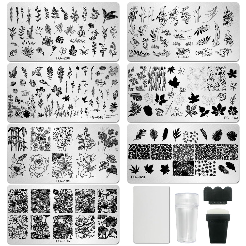 AddFavor front packaging showing complete 7-plate stamper kit and tools for easy storage