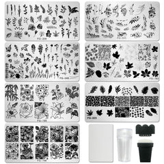 AddFavor front packaging showing complete 7-plate stamper kit and tools for easy storage