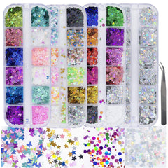 AddFavor front packaging showing four sequin boxes, neat storage and variety