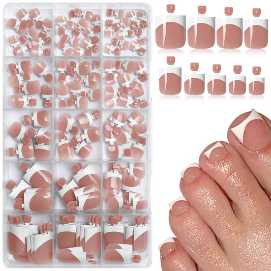 AddFavor front packaging showing full 150pc French tip kit and accessories for easy use