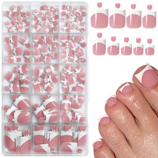 AddFavor front packaging showing 150-piece French tip kit and benefits