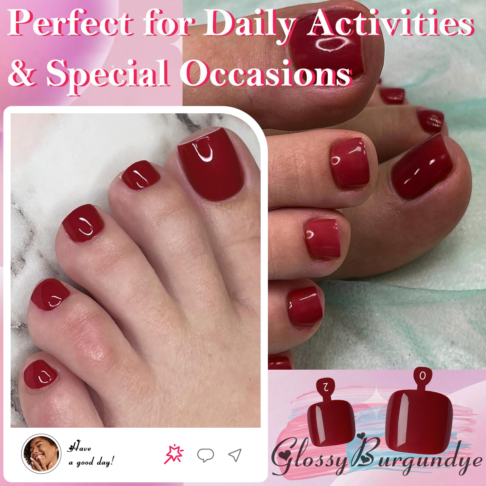 AddFavor applied on foot model delivering instant polished look