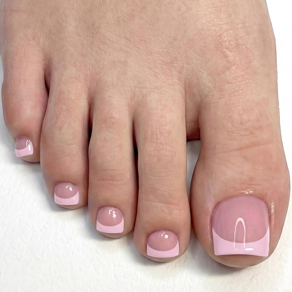 AddFavor display of 15 sizes arranged by number to help pick perfect-fitting toenails