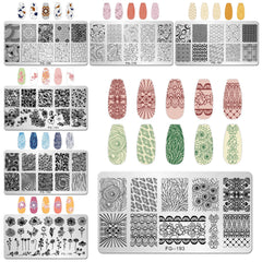 AddFavor close-up of stainless-steel plate etched patterns for precise transfers