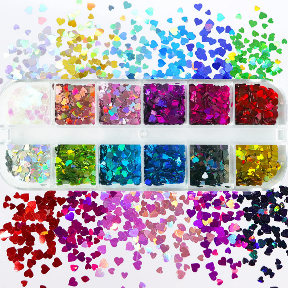 AddFavor resin inlay with embedded glitter flakes illustrating bright accents and depth