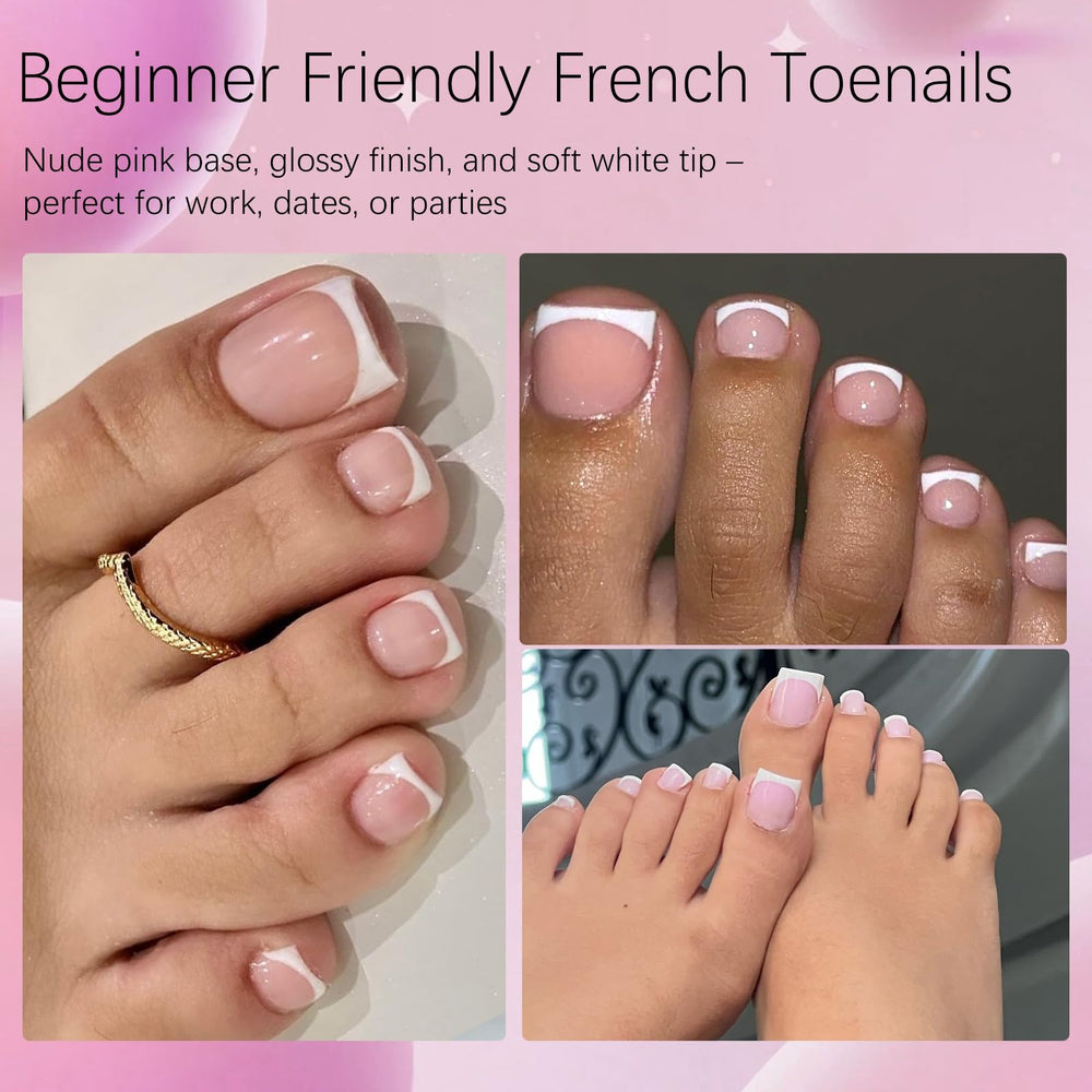 AddFavor toenail beside a ruler showing scale and customizable trimming benefit