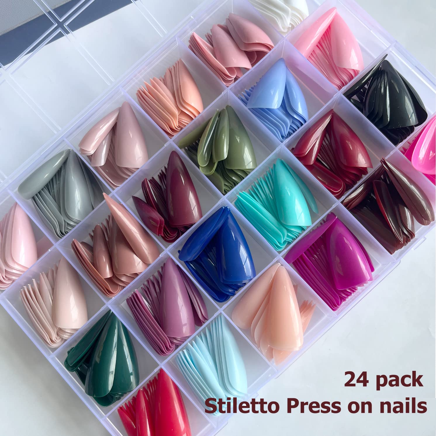 AddFavor single nail closeup highlighting glossy finish and reinforced tip for durability