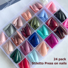 AddFavor single nail closeup highlighting glossy finish and reinforced tip for durability