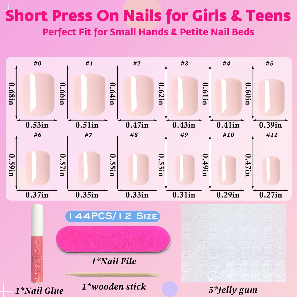 AddFavor numbered tips size chart demonstrating easy sizing and proper fit