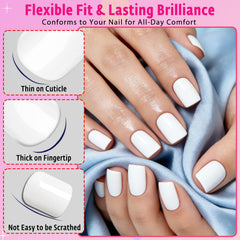 AddFavor numbered tips being sorted to show easy sizing for each finger