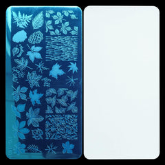 AddFavor stamping action with design transferring onto nail showing quick, clean application
