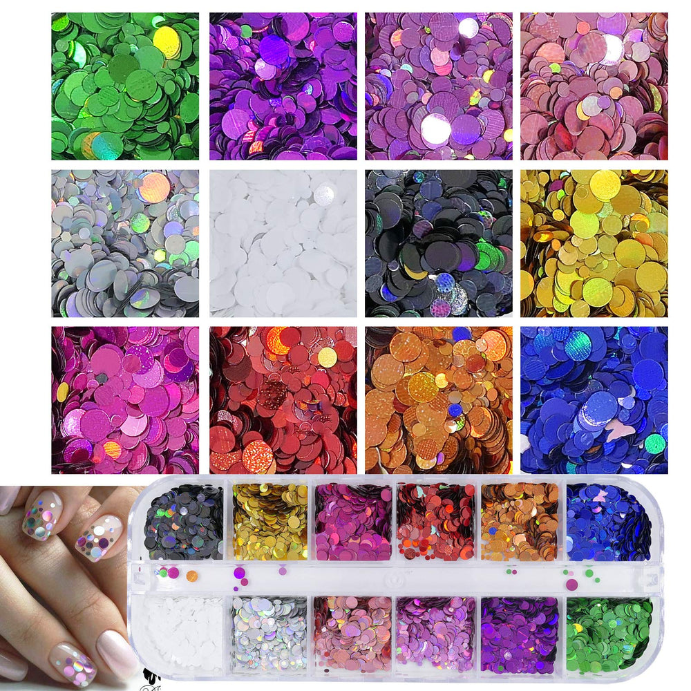 AddFavor iridescent star detail showing reflective sparkle for eye-catching nails