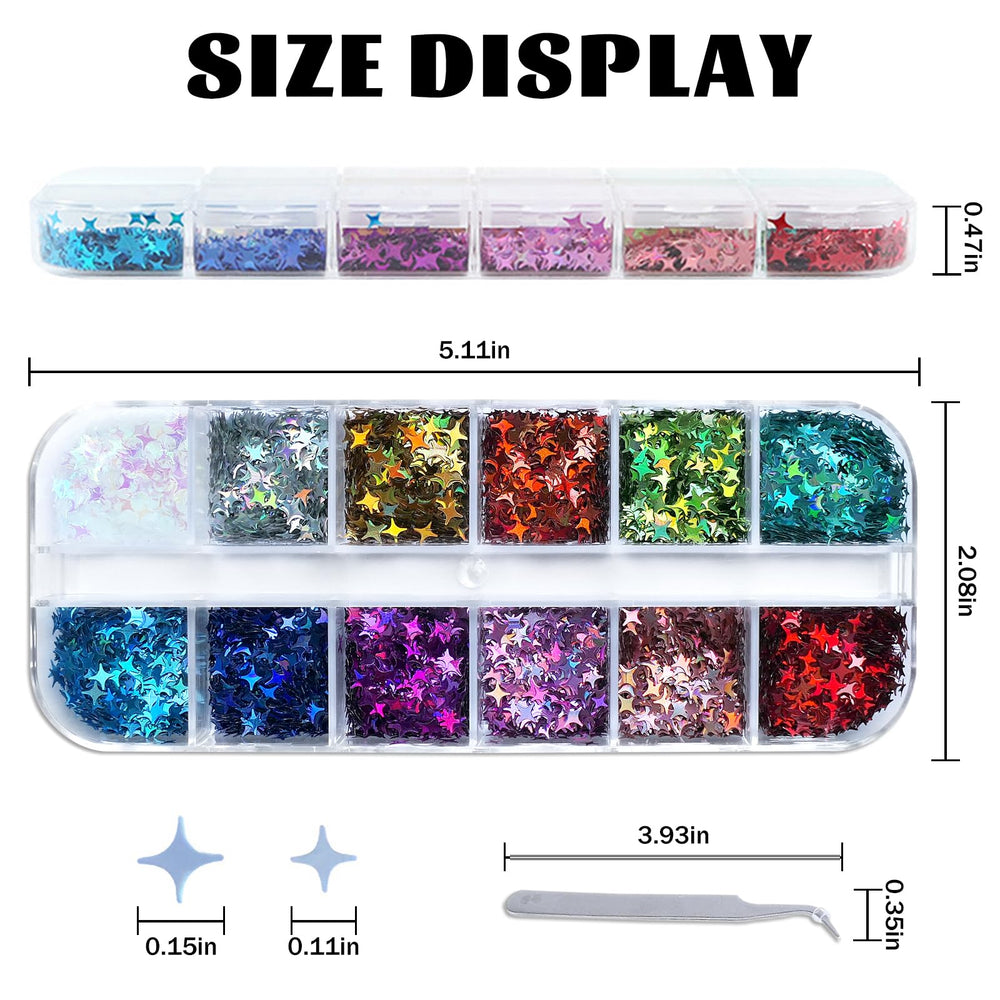AddFavor tweezers placing sequins illustrating accurate application and reduced contamination