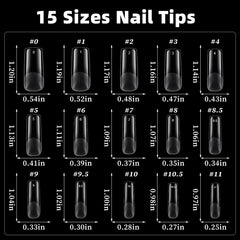 AddFavor application image of press-on glue step for quick salon-style results
