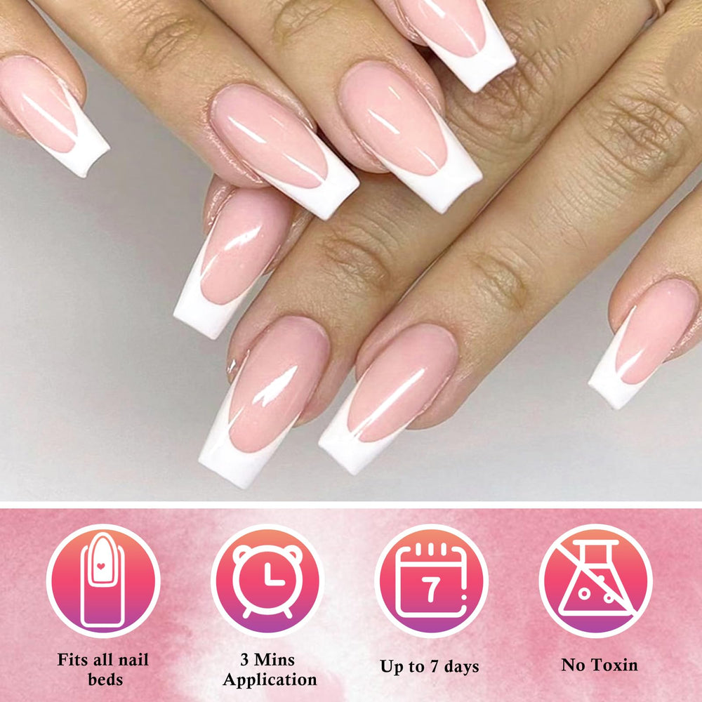 AddFavor numbered tips spread to display ten sizes for a tailored fit