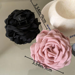 AddLotLot close-up of fabric petals showing texture and delicate finish for polished style