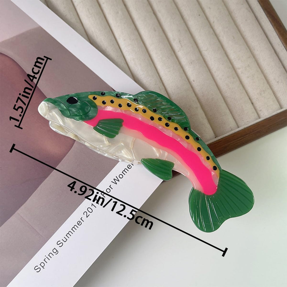 AddLotLot salmon claw clip side profile highlighting curved jaw and hinge strength