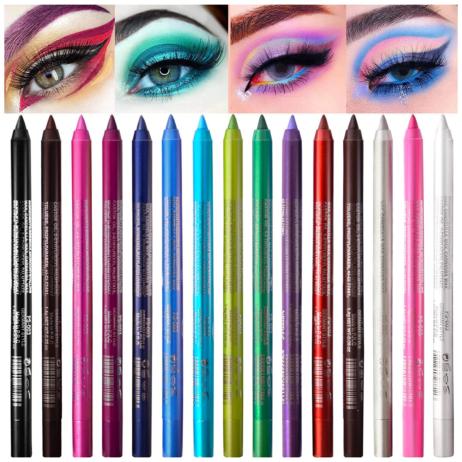 ADIMANIS front set display showing 15 colorful pens and variety benefit