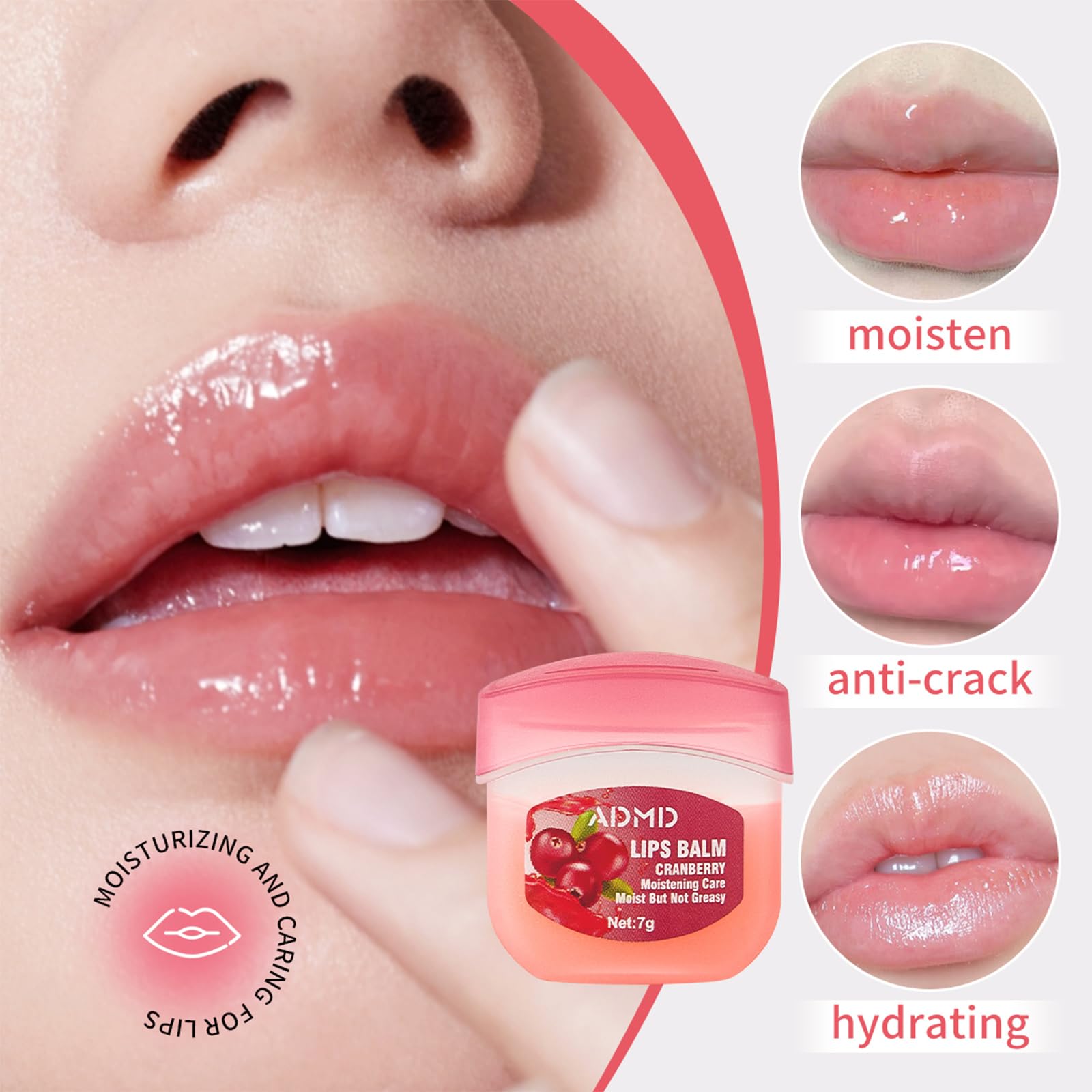 ADMD ingredients label closeup showing plant-based extracts and gentle formula