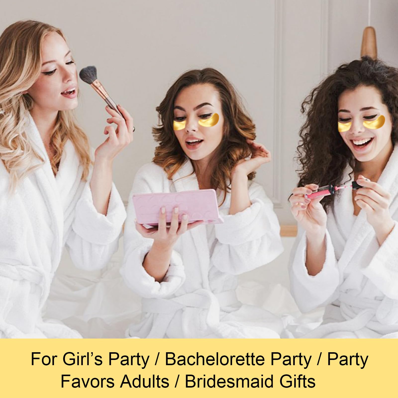 Adofect lip mask worn while lying down showing secure application and comfort