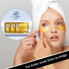Adofect used in morning routine to depuff and brighten eyes
