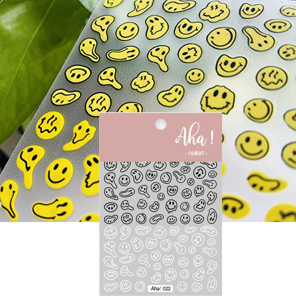 Adonisaon stickers applied on painted nails demonstrating instant fun look