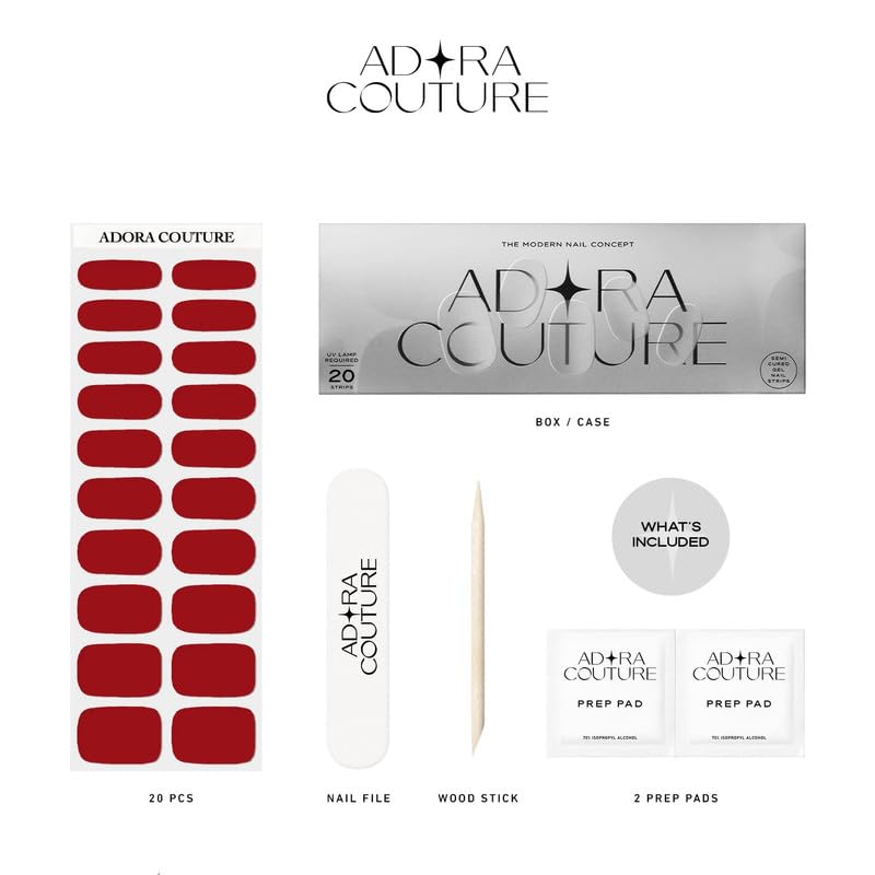 Adora Couture nail file and wooden stick detail for precise shaping benefit