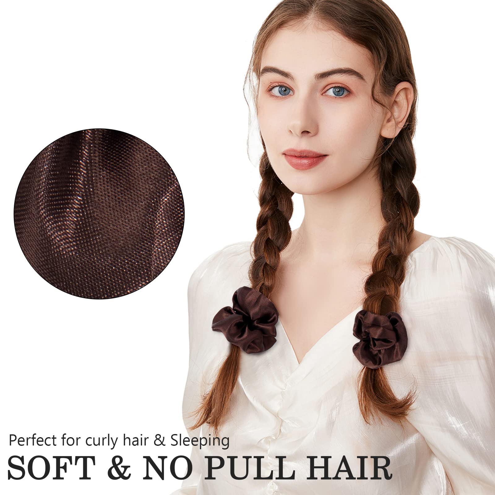 ADRIONE in hair ponytail demonstrating secure hold without hair damage