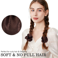 ADRIONE in hair ponytail demonstrating secure hold without hair damage