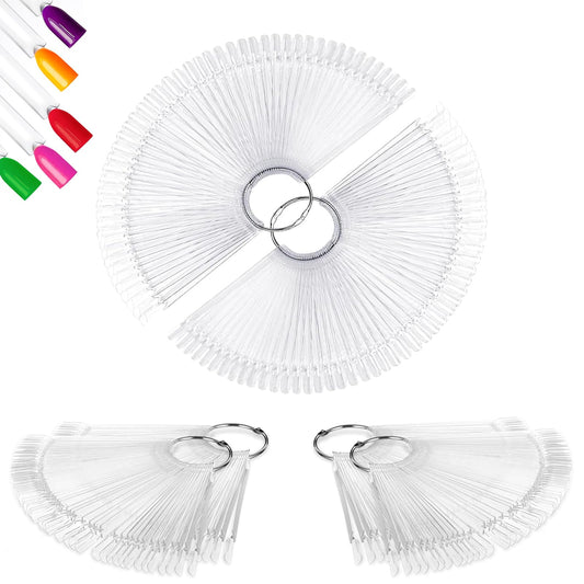 ADULLPONY front packaging showing 200 clear swatch sticks and rings, professional display ready