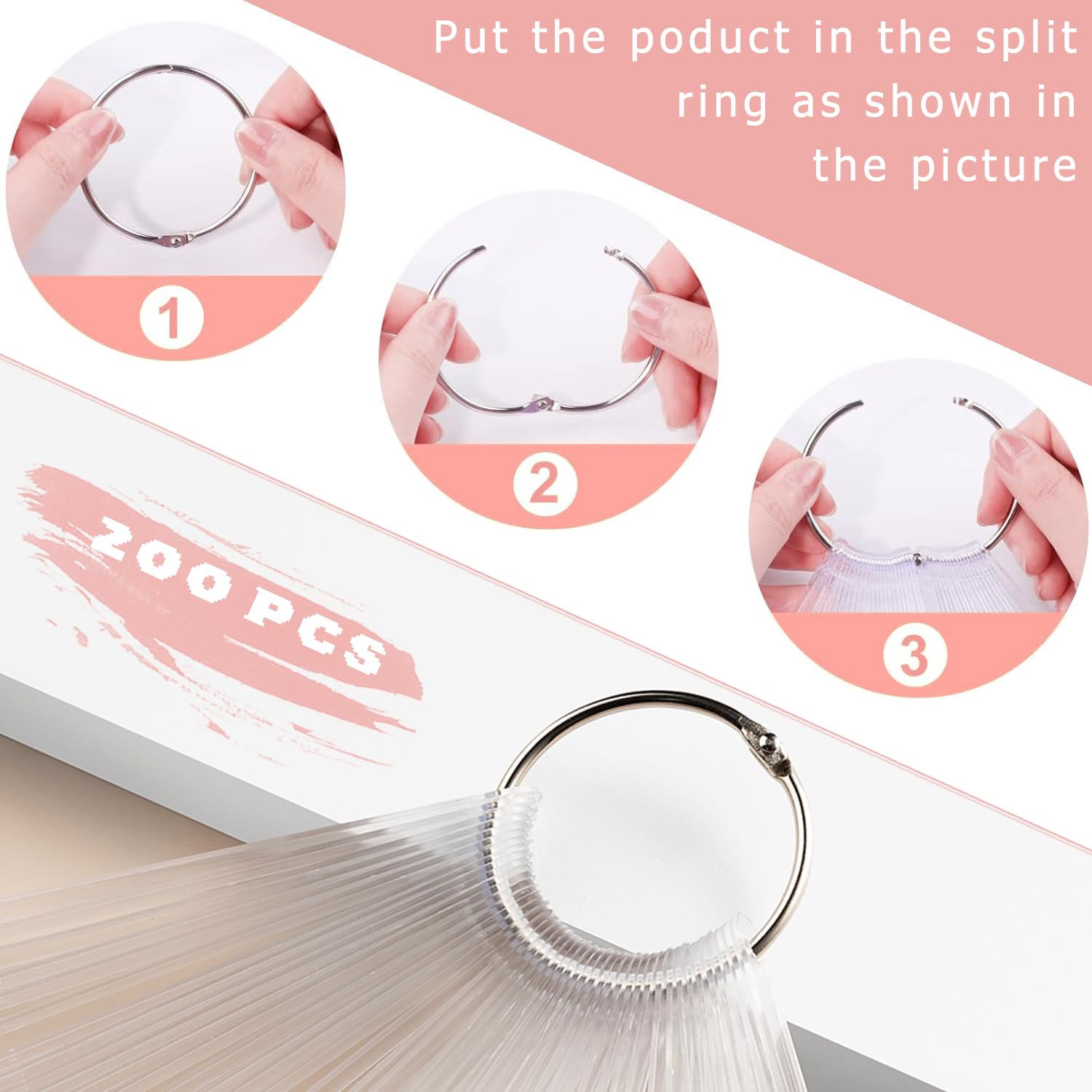 ADULLPONY painted swatch tip in use, ideal for practicing nail art and testing polish
