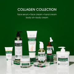 Advanced Clinicals collagen serum applied to model's cheek for immediate dewy look