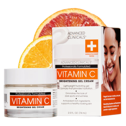 Advanced Clinicals jar front view showing packaging and clear branding benefit: recognizable product