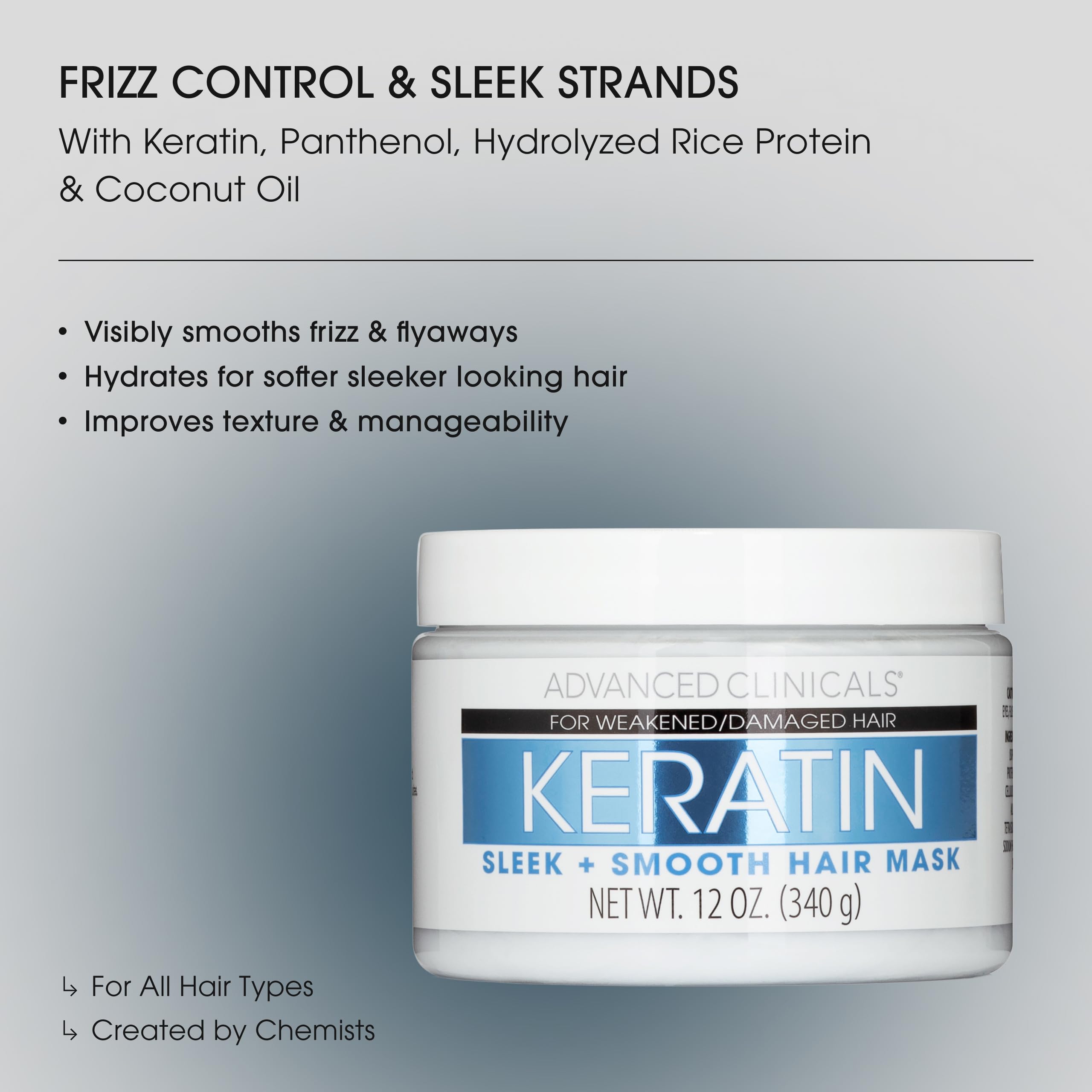 Advanced Clinicals open jar showing creamy texture for easy application