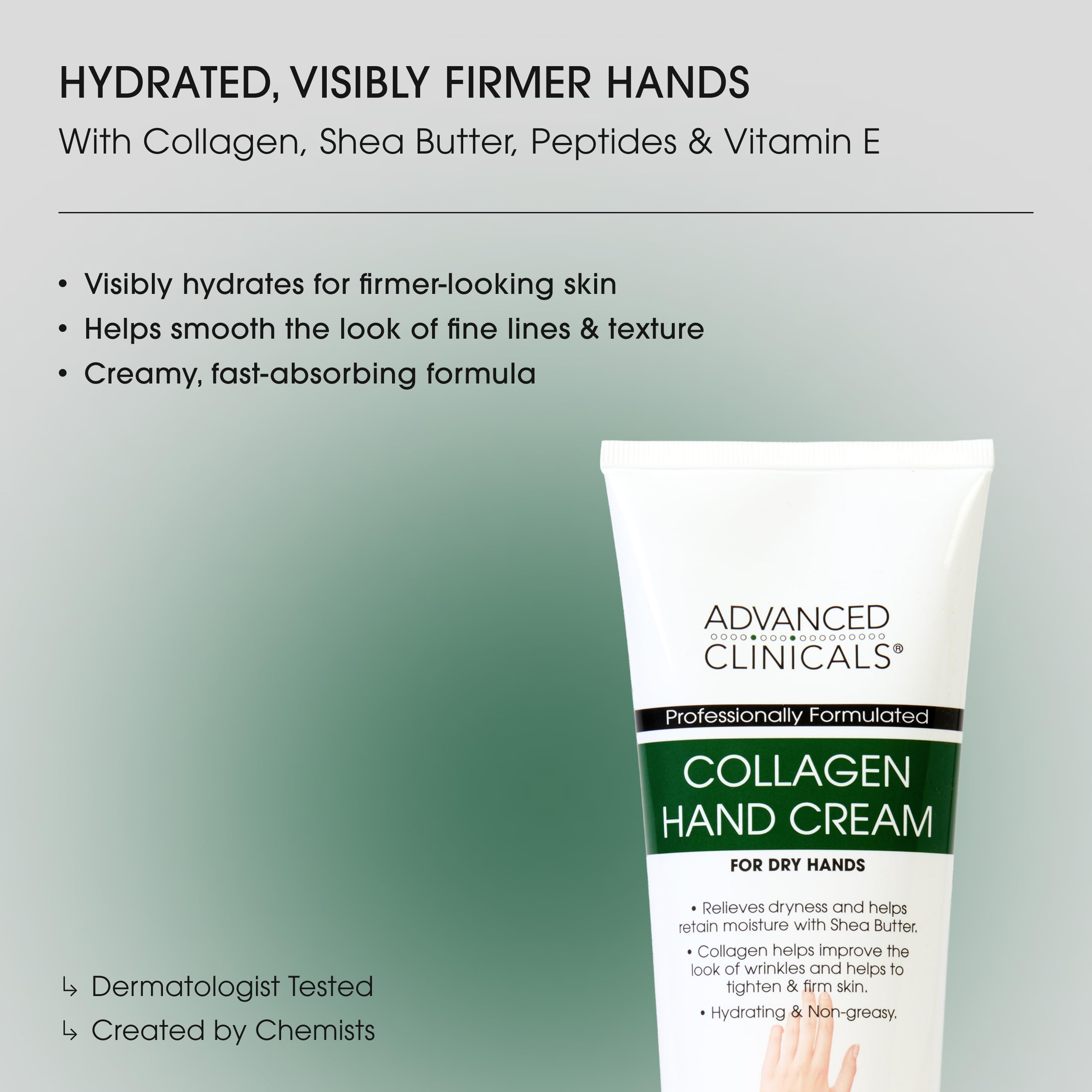 Advanced Clinicals pump dispensing lotion for easy, mess-free application