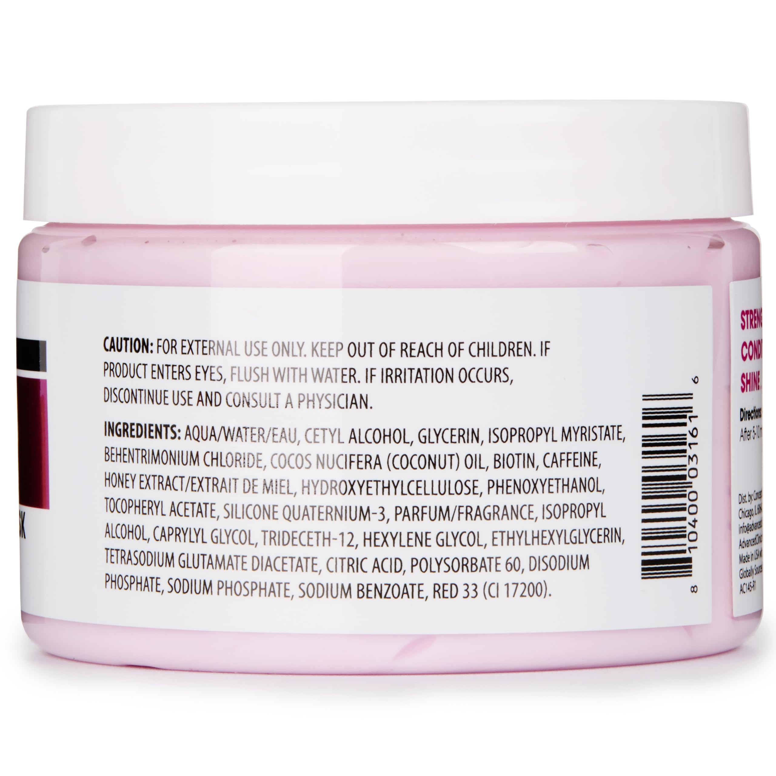 Advanced Clinicals spoon dispensing cream demonstrating hygienic usage and measured application benefit