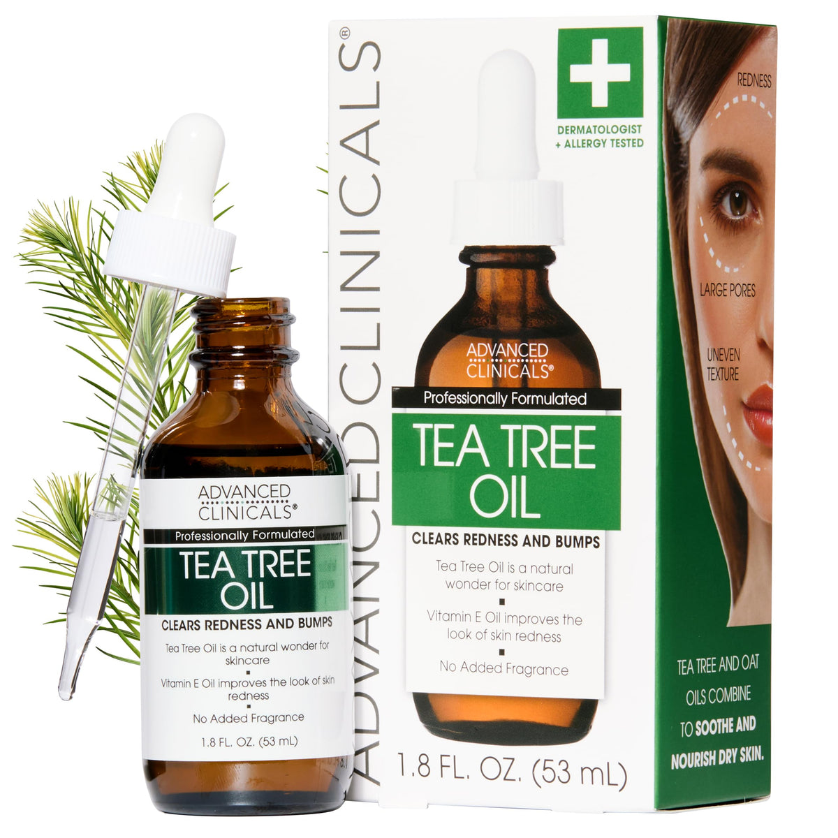Advanced Clinicals front bottle packaging showing product and benefits