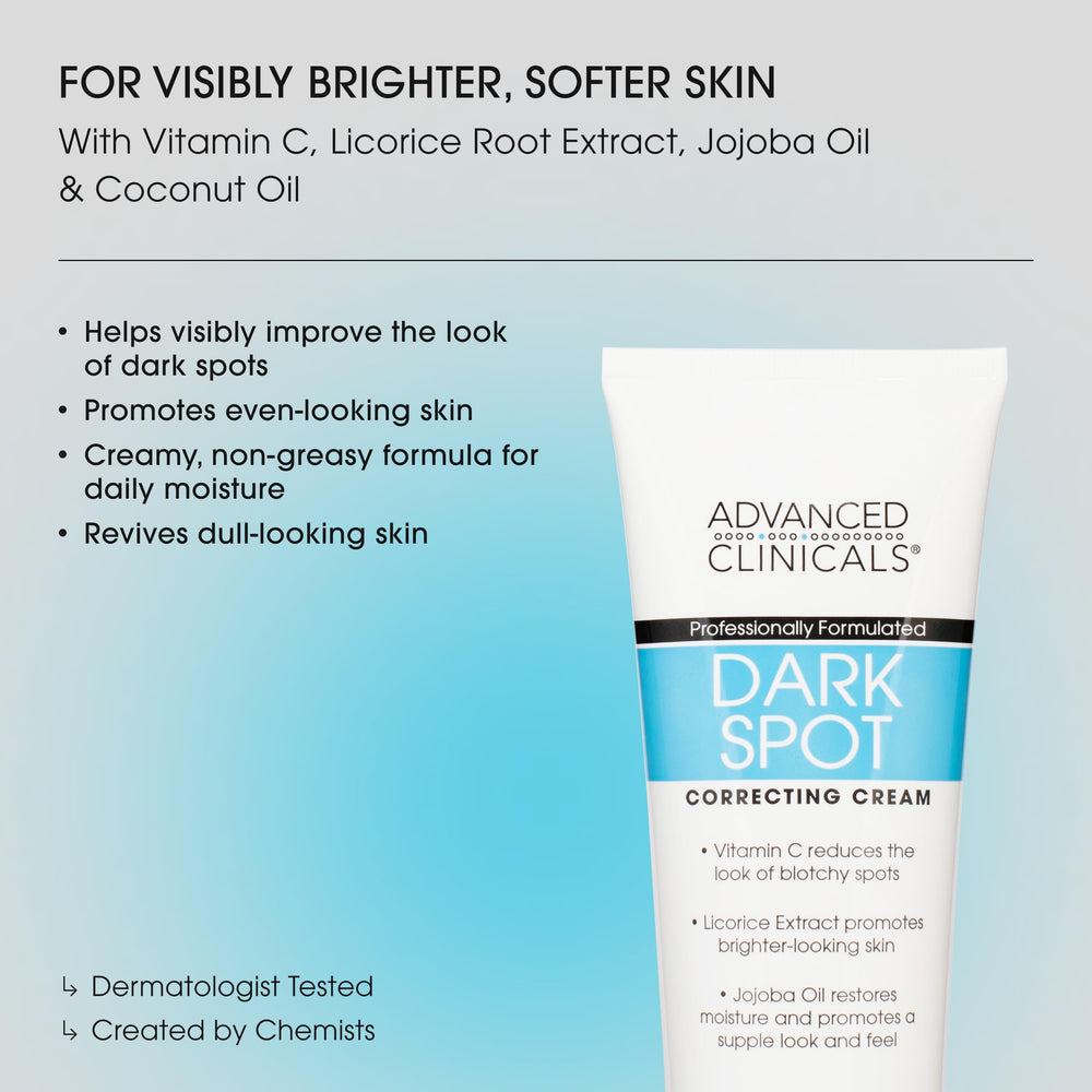 Advanced Clinicals cream texture close-up showing creamy hydration benefit