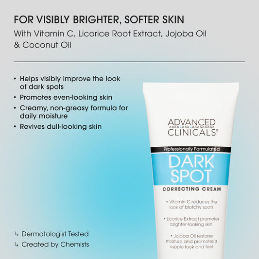 Advanced Clinicals cream texture close-up showing creamy hydration benefit