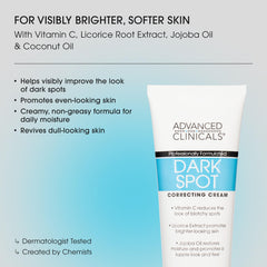 Advanced Clinicals cream texture close-up showing creamy hydration benefit