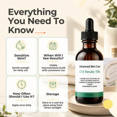 Advanced Skin Care applying serum to face demonstrating easy layering under sunscreen