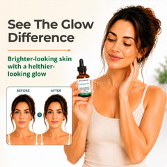 Advanced Skin Care 2oz bottle in hand to show true size and travel-friendly benefit