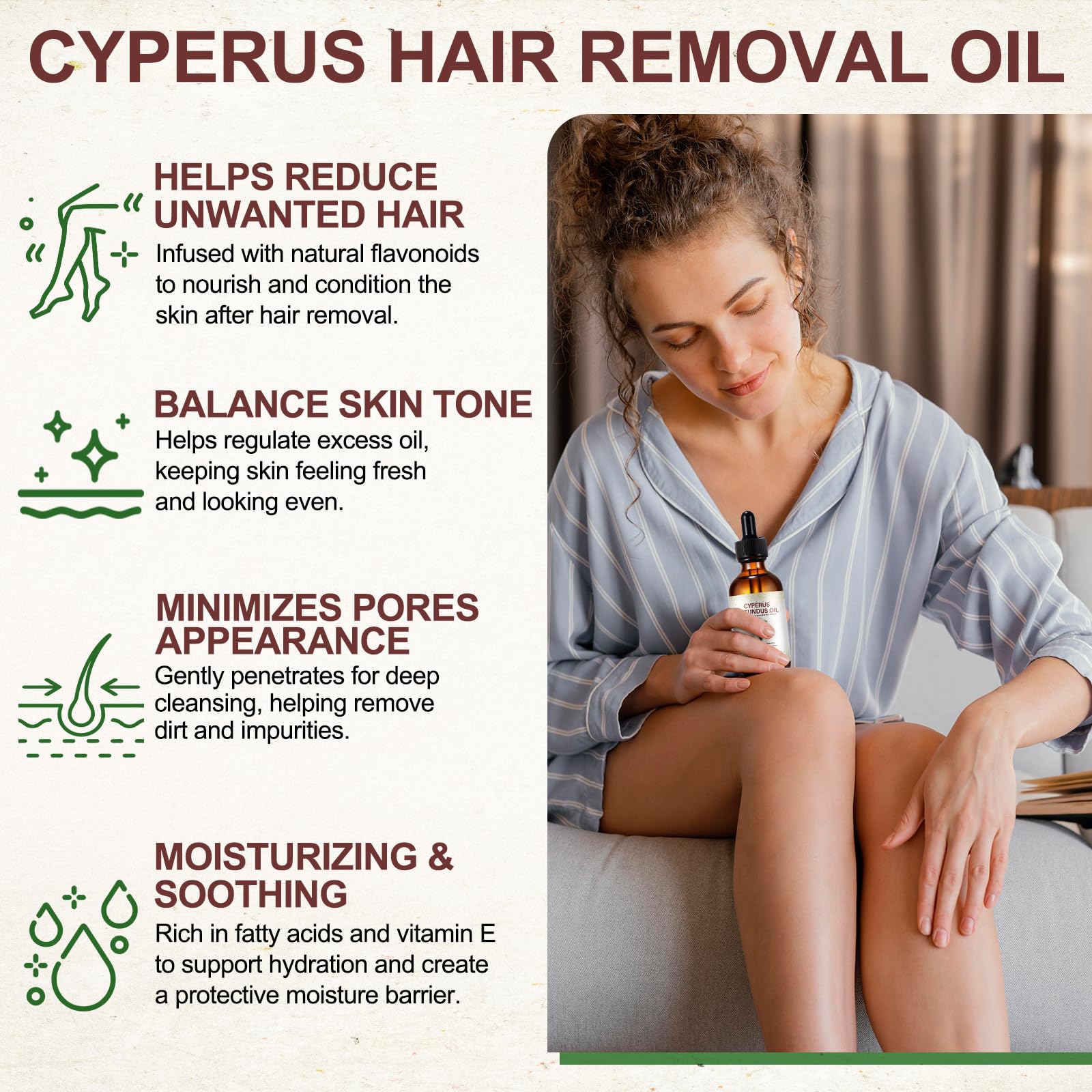 AEBEFBAW label close-up highlighting natural ingredients and calming benefit