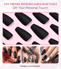 Aegenacess nails worn on hands in a lifestyle scene showing polished matte look