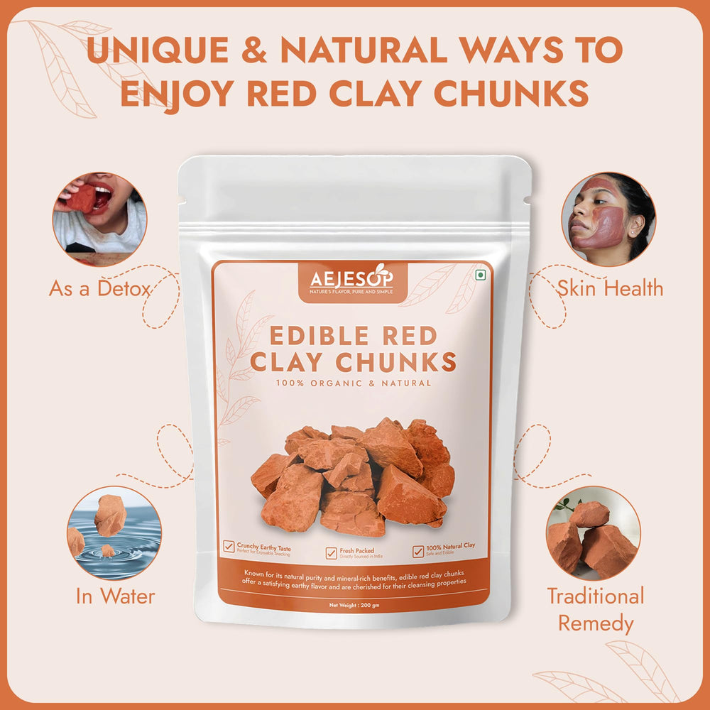 AEJESOP 200g clay next to common items showing compact 7oz size